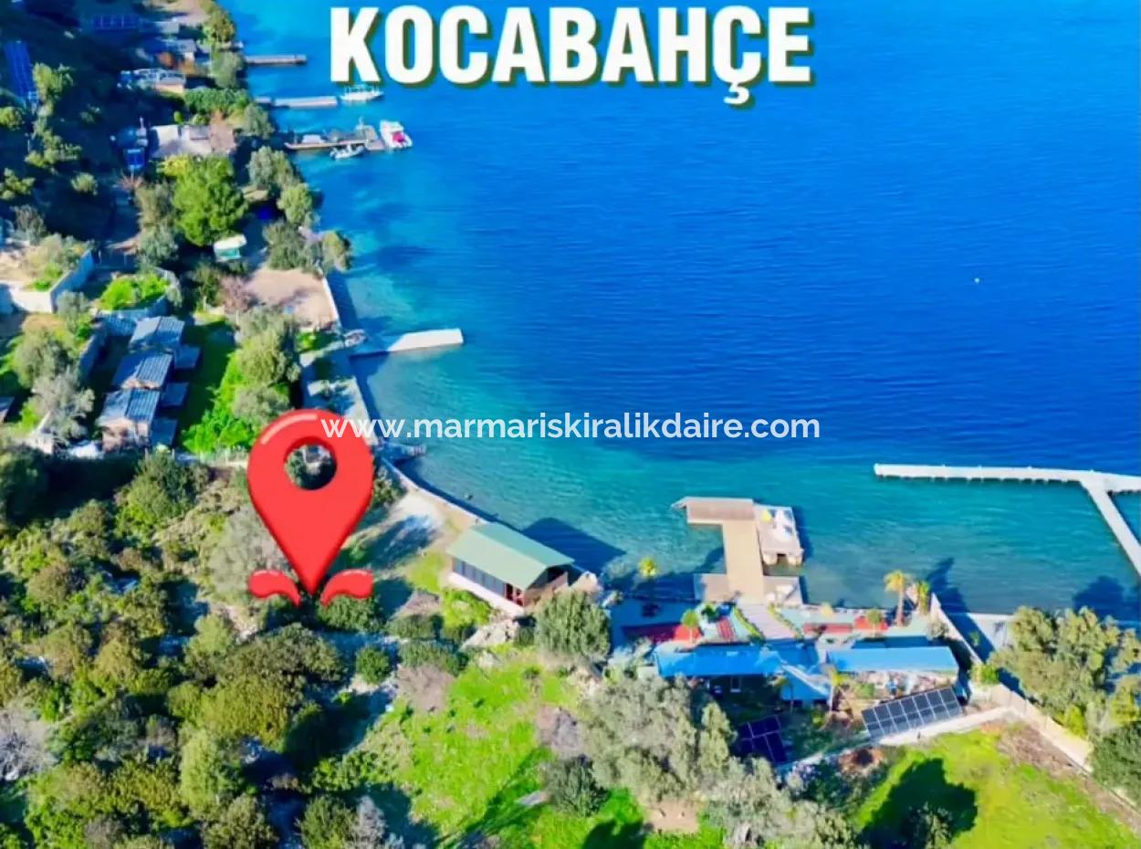 500M2 Investitionsgrundstück Am Meer Zum Verkauf Im Viertel Bozburun Im Bezirk Marmaris