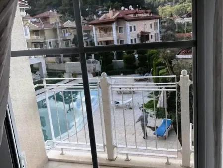 Luxus 3 Zimmer 1 Wohnzimmer Duplex-Wohnung Mit Pool Marmaris Icmeler