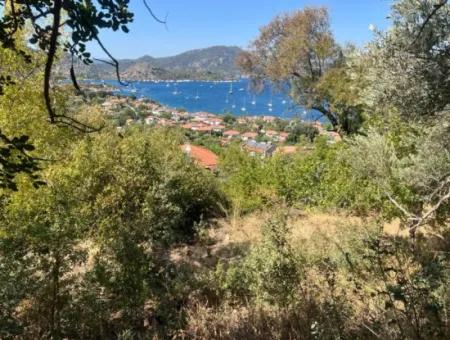 Grundstück Zum Verkauf In Marmaris Selimiye Nachbarschaft Mit Meerblick 5200M2, Geeignet Für Den Bau Von 2 Villen Oder Hotelbau