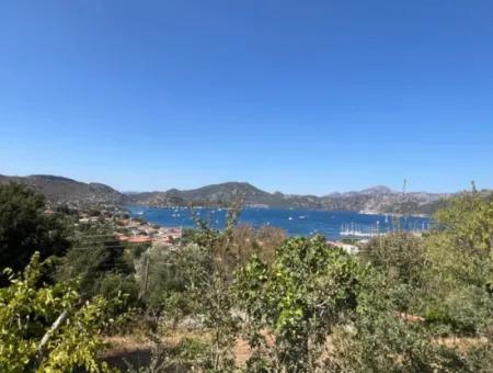 Marmaris Selimiye Mahallesinde Deniz Manzaralı 5200M2 Satılık Arsa 2 Villa Yapımına Yada Otel Yapımına Uygun Gayrimenkul