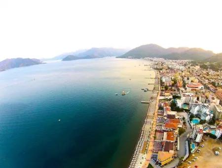 Marmaris Merkezinde 100 Oda Satılık  Havuzlu Otel